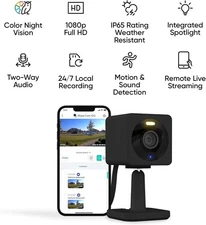 WYZE Cam OG Indoor/Outdoor 1080p Wi-Fi Smart Home Security Camera with Color