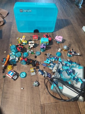 LEGO Dimensions Tags Sets Sammlung Konvolut Koffer ET Slimer Homer Ohne Figuren