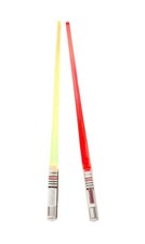 One Set Of Star Wars-themed Darth Maul lightsaber chopsticks LED Light