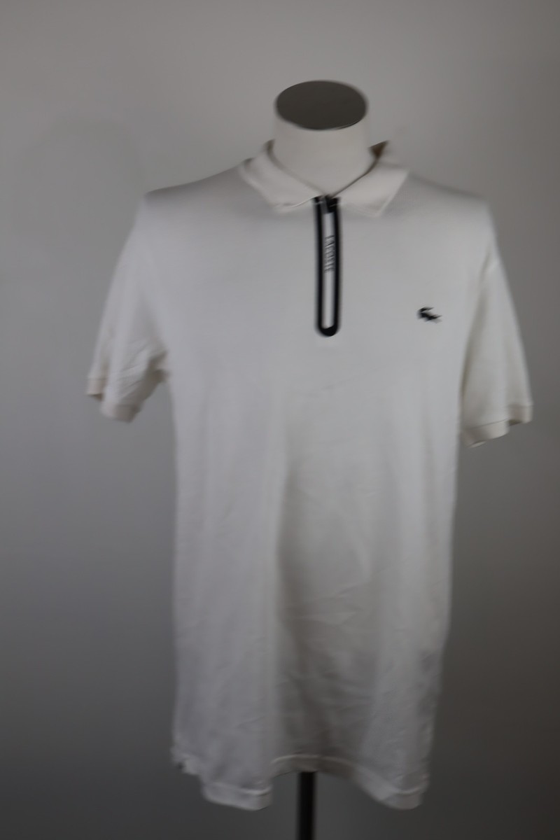 Lacoste Polo Shirt Man Size XL Casual Vintage Cotton Slim