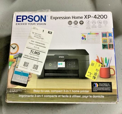 Epson Expression Home XP-4200 Wireless Color All-in-One Printer MR