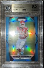 2017 Panini Prizm Light Blue Prizm Patrick Mahomes II #269 /199 BGS 9.5