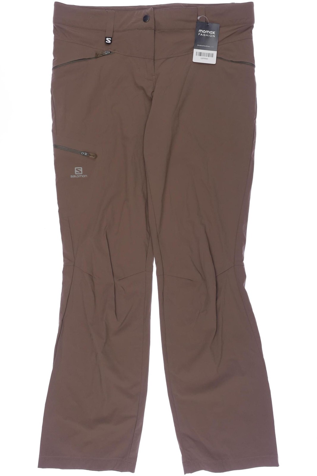 SALOMON pantaloni di tessuto pantaloni da donna pants chino taglia EU 40 marrone #kz4iamk