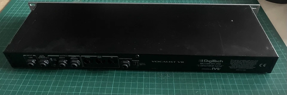 Digitech Vocalist VR Vocal Harmony Processor With Reverb - Image 3 of 3