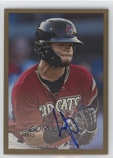 2022 Heritage Minor League Edition Gold Border 6/25 Hedbert Perez Auto 10z2