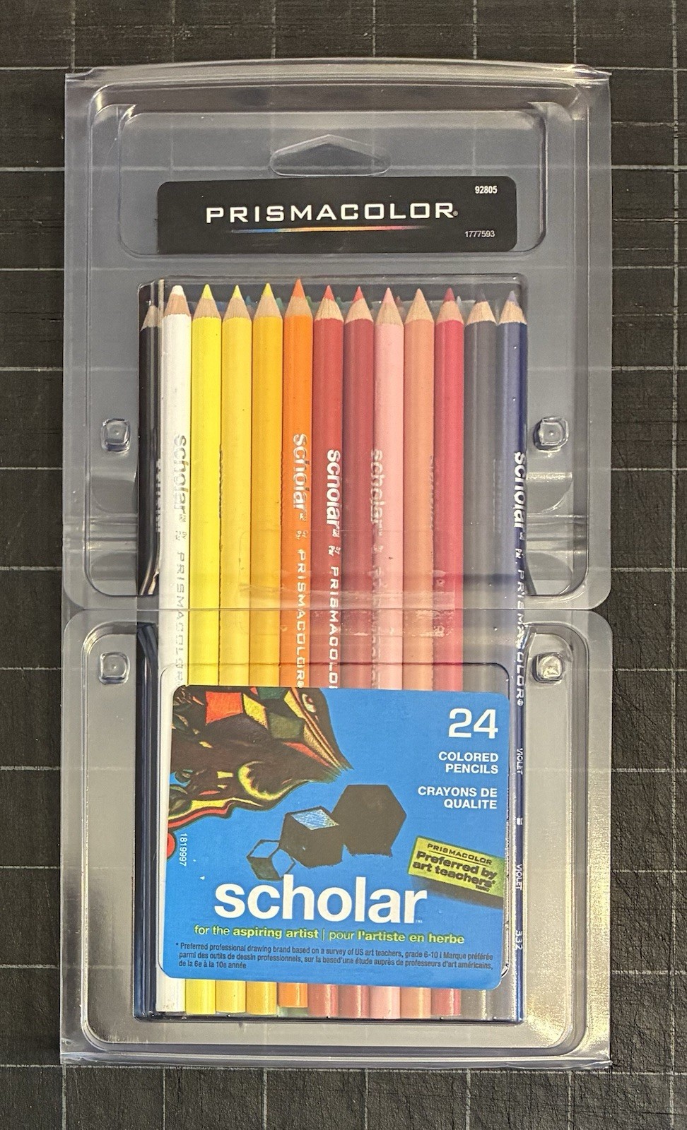 Prismacolor Scholar Colored Pencil 24 Piece Set 92805 Brand 