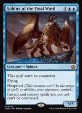 Sphinx of the Final Word 597 M FDN MTG NM