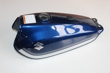Original Suzuki Rv 125 Van Yr 2003 - 2016 Fuel Tank Rust Proof Blue