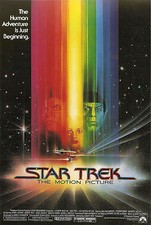 STAR TREK THE MOTION PICTURE Movie Poster 1977 STAR TREK THE MOTION PICTURE Movie Poster 1977