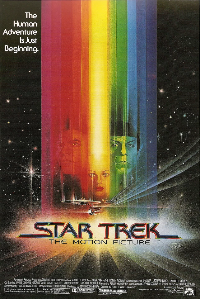 STAR TREK THE MOTION PICTURE Movie Poster 1977