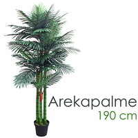 Palme Palmenbaum Arekapalme Kunstpflanze KüNstliche Pflanze 190Cm Decovego