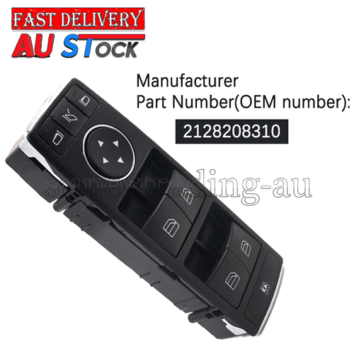 Front Right Window Switch Control for Mercedes C E GLK X204 W212 W204 S204 07-16 - Picture 9 of 12