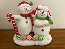 Hallmark Seasons Treatings Snowmen Jingle Pals Singing Motion 2008 Animated