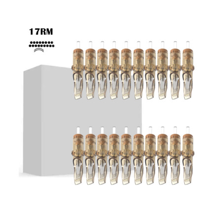 Tattoo Nadeln 17RM 20pcs Steril Einweg Nadel Cartridge Needles Round Magnum 0.35