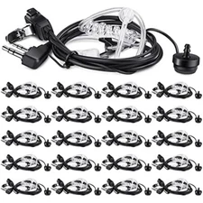 20 x Walkie Talkies Earpiece Headset for Baofeng 5R Retevis H-777 RT1 RT21 RT22 