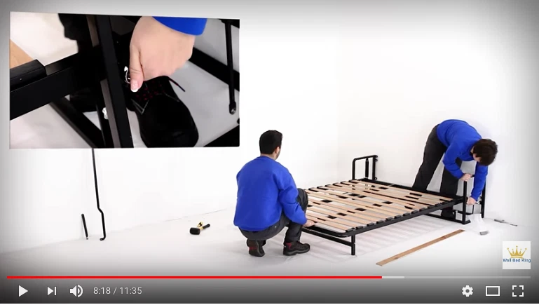 Retractable wall bed deals