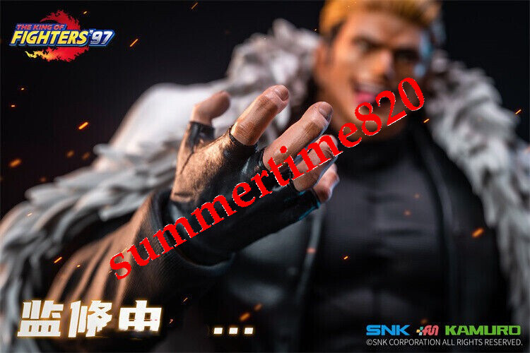 Kamuro Studio The King of Fighters Ryuji Yamazaki Resin Statue in