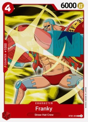 Franky - ST01-010 - C x1 - Starter Deck 1: Straw Hat Crew - NM-Mint - Starter De