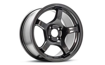 Rays Gram Lights 57CR 15x8.0 +28 4x100 Super Dark Gunmetal Wheel