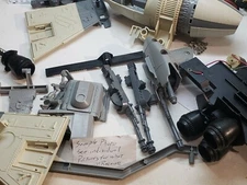 B-wing Parts CHOOSE Wing Gun Tail Electronics Battery Cover Star Wars Vintage 