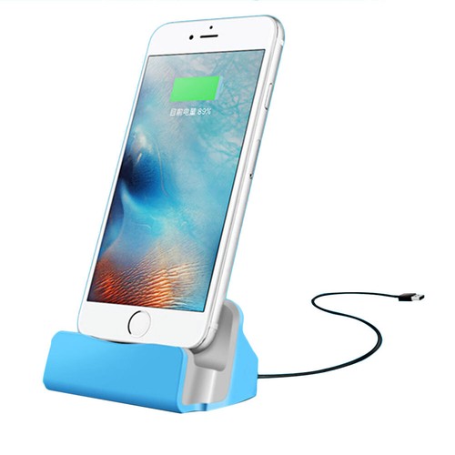 1pc Desktop charger dock for iPhone 5/5s/SE/5c/6/6s/6 Plus/6s Plus/7/7 Plus - 第 41/43 張圖片