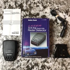 Radio Shack 22-1647 Radar Laser Detector Superwide X K Ka L Band w/ Manual Vtg