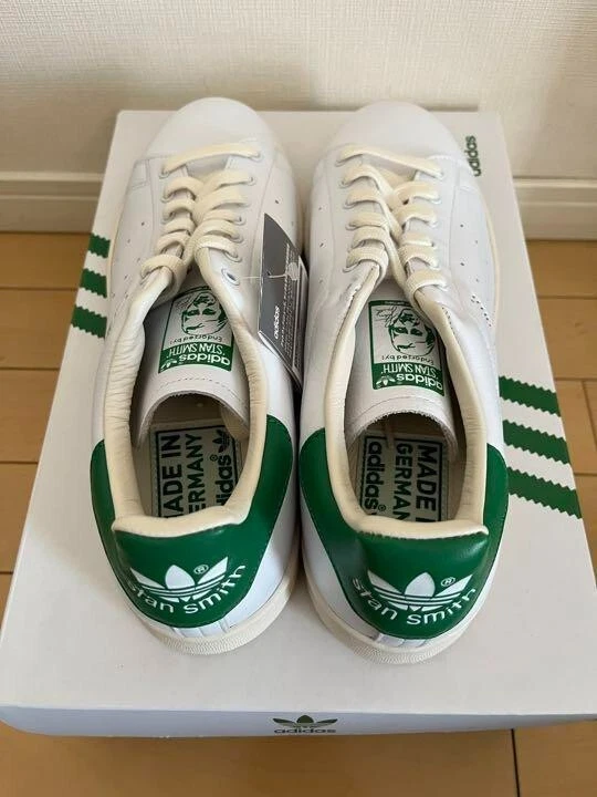 Adidas Originals Stan Smith White Green Made in Germany EE9145 28.5cm