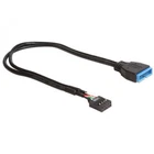 USB 2.0 To USB 3.0/3.1 Adapter Motherboard Header 19pin To 9pin Case Cable 30cm