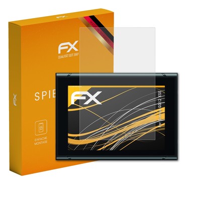 atFoliX 3x Displayfolie für Simrad GO12 XSE Schutzfolie matt&stoßfest Folie