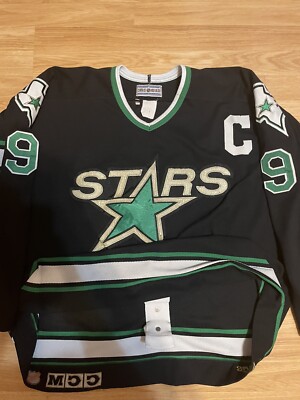 Nhl Hockey Dallas Stars 90s Jersey Inaugural Mike Modano Dallas