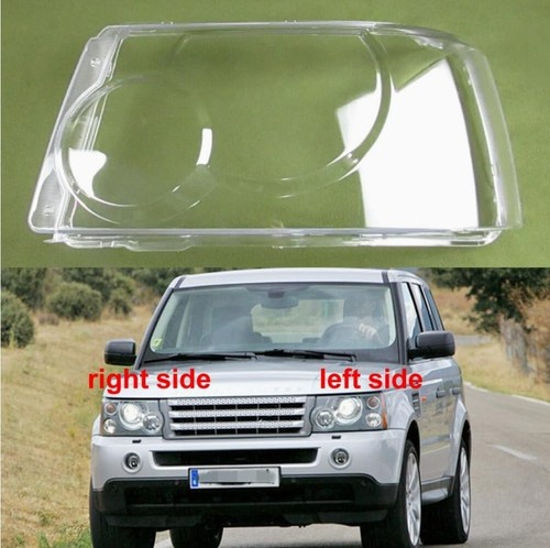 For Land Rover Range Rover Sport 2006-2009 Left&Right Side Headlight Lens Cover - Picture 3 of 7