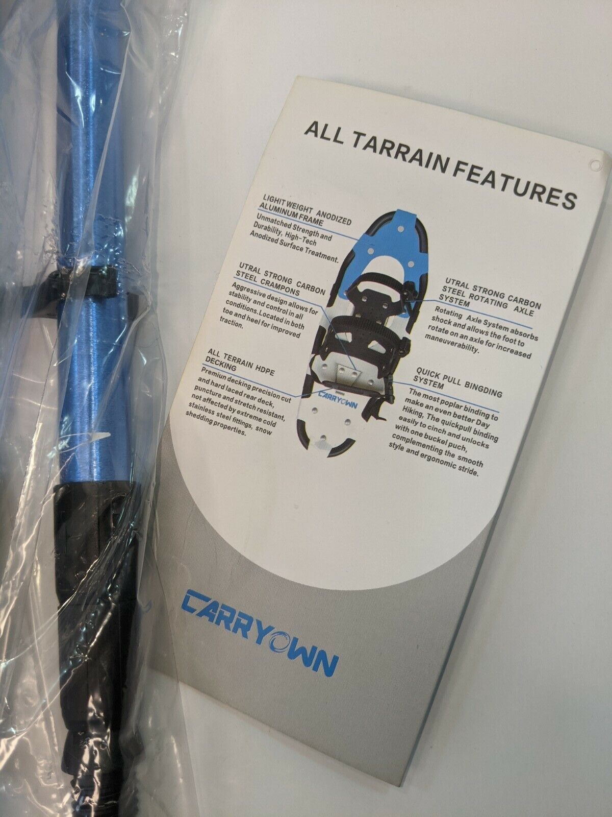 デウス エクスマキナ 【送料無料】Carryown Xtreme Light Weight Snowshoes Set for Adults Men  Women Youth Kids,【並行輸入品】 通販