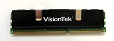 VisionTek 4GB 2Rx8 PC3-10600U DDR3 1333MHz DIMM 240 PIN RAM for Desktop Gaming