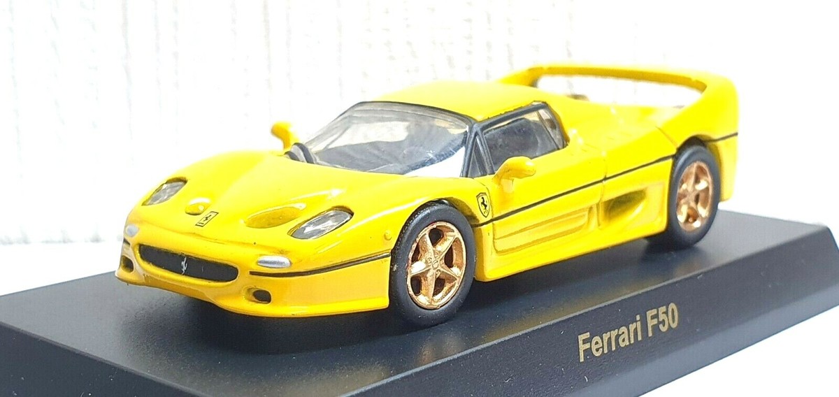 Kyosho 1/64 FERRARI F50 YELLOW diecast car model CUSTOM | eBay