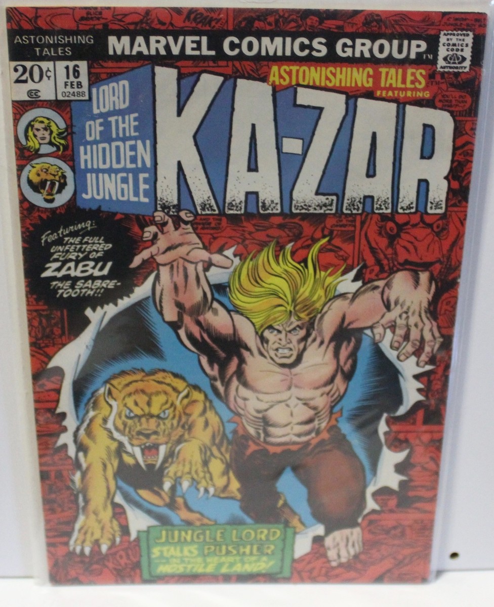 MarvelComics Group Astonishing Tales featuring Ka-Zar 16 FEB