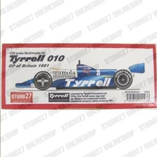 Studio27 1/20 010 GP of Britain 1981 [Multi Material Kit]