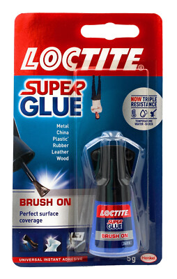Loctite Superkleber mit einfacher Bürste wasserdicht Instant Superkleber 5g
