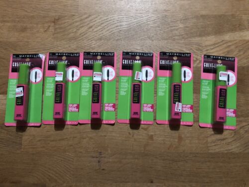6er-Pack Maybelline Great Lash waschbare Wimperntusche je 0,43 flüssige Unzen #103 dunkelbraun