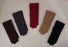 ISOTONER BLACK BROWN GRAY OR RED WOMEN'S CLASSIC GLOVES WARM LINED - GREAT GIFT