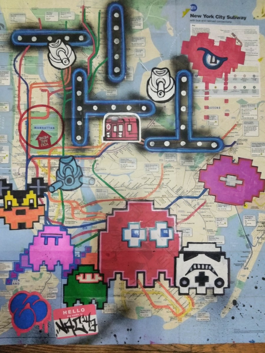 NY GRAFFITI MAP | eBay