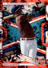 BRAYLIN MOREL RC 2023 Panini Elite Extra Edition /5 Red FOTL #103 ROOKI ID:97024