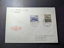 1936 Germany LZ 129 Hindenburg Zeppelin Cover to Basel Switzerland