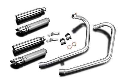 Full 2-2 Exhaust Triumph Bonneville Bobber 16