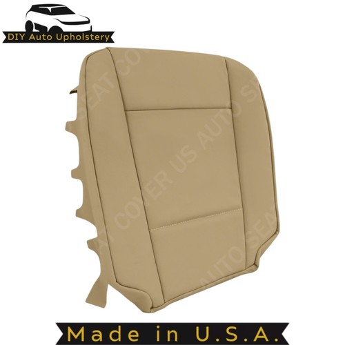 For 2002-2006 BMW 5 Series Driver & Passenger Bottom Leather Seat Cover Tan - Picture 4 of 6