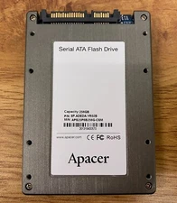 Apacer Industrial 256GB 2.5" SSD Solid State Drive APS25P6B256G-CSM *TESTED*