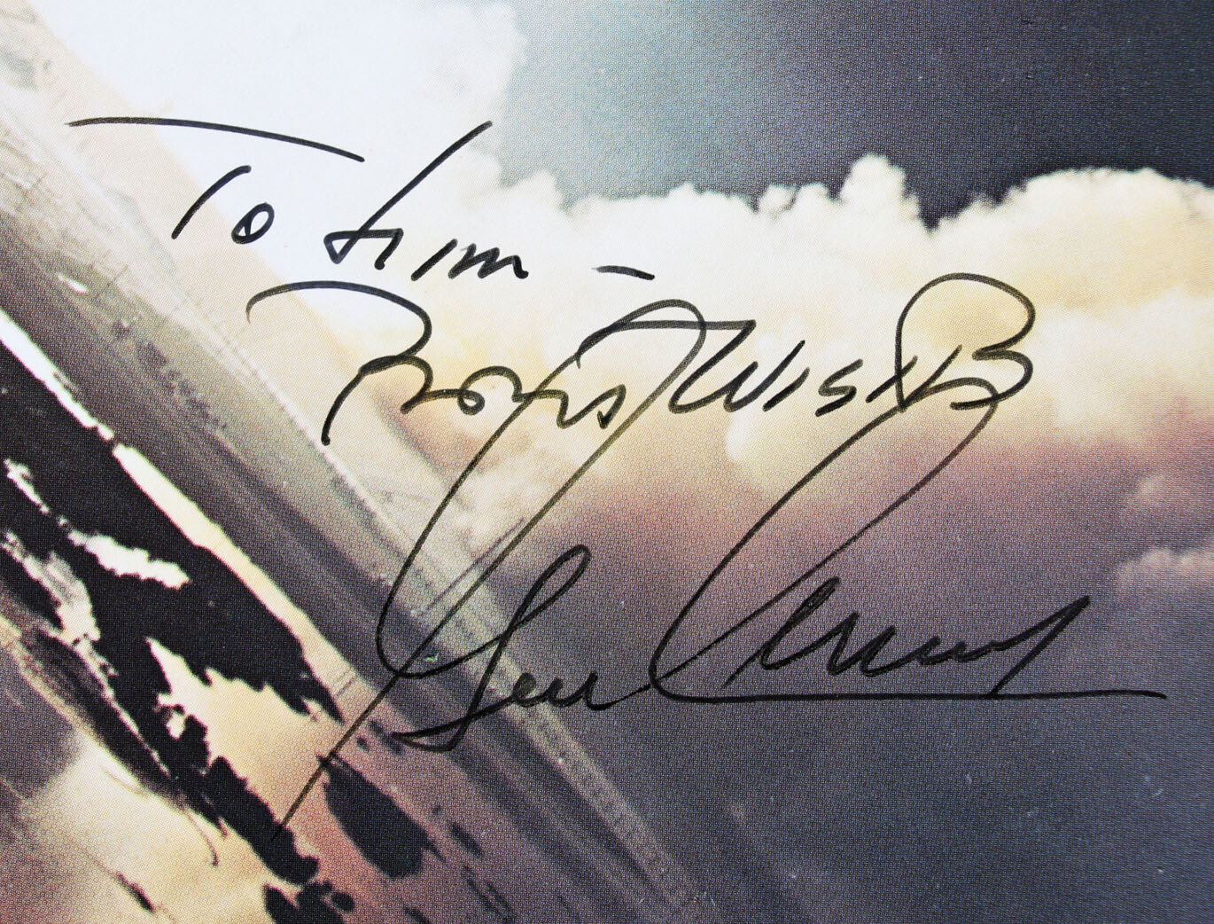 Eugene Cernan Signed Photo Apollo 17 - COA JSA