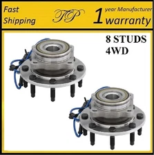 FRONT Wheel Hub Bearing Assembly For CHEVY SILVERADO 1500 1999-2006 (4WD) PAIR