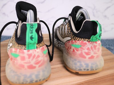 K☆☆ Adidas Originals ZX 2K Boost 2.0 Leopard Animal Print GZ7491 US 4