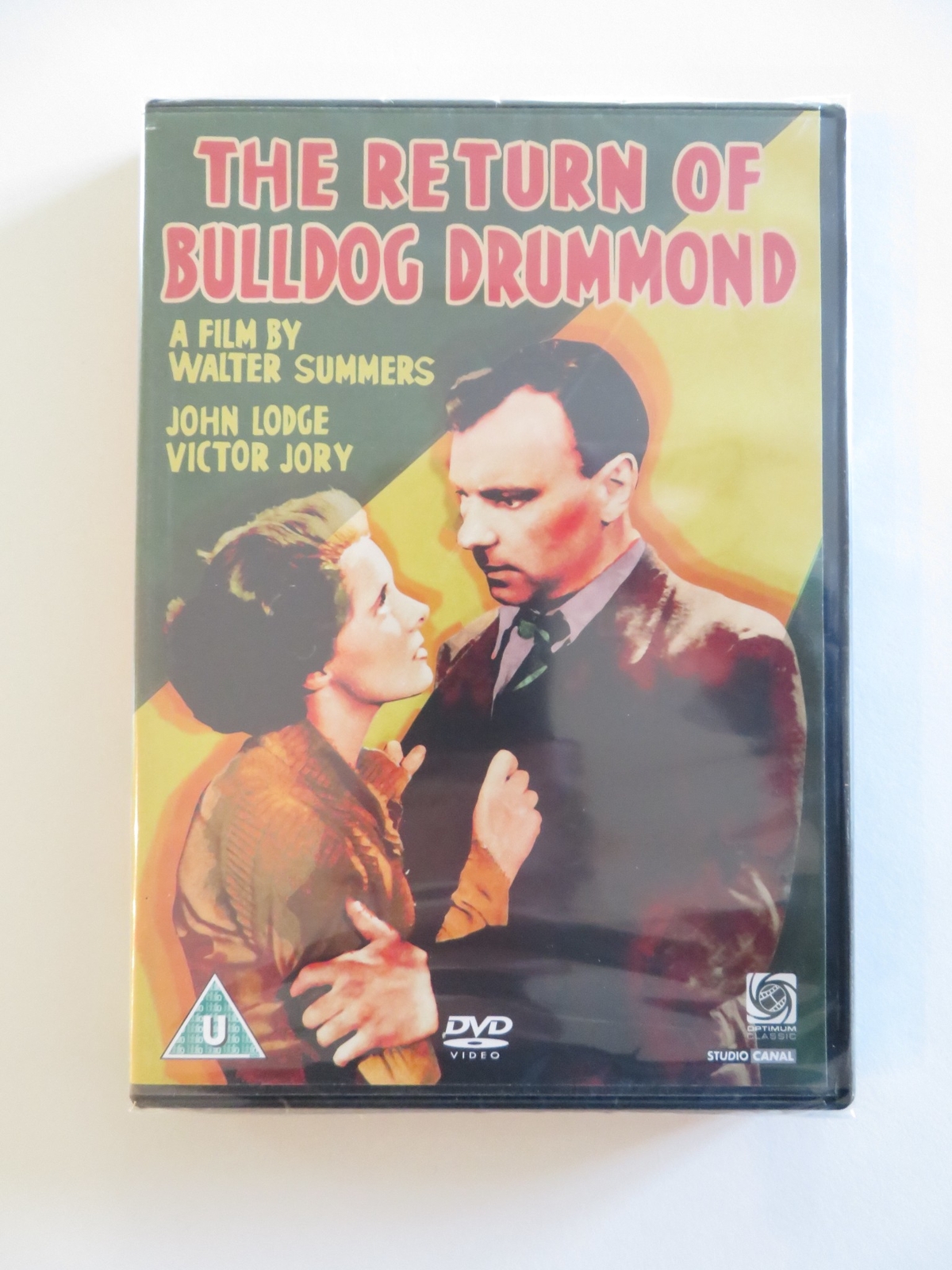 THE RETURN OF BULLDOG DRUMMOND (DVD) RALPH RICHARDSON ANN TODD 1934 REGION 2