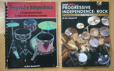 2 Bücher von Ron Spagnardi: Progressive Independence: Rock mit CD & Prog.Ind Jazz
